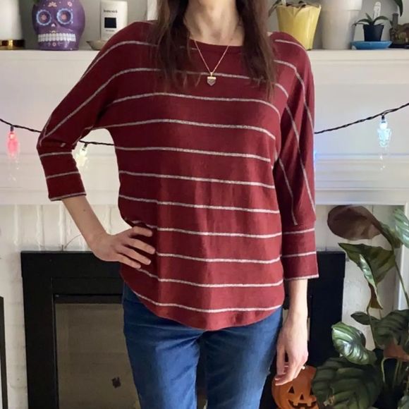 Market & Spruce Tops - Stitch Fix Market & Spruce Corinna Brushed Dolman Knit Top Women’s Medium